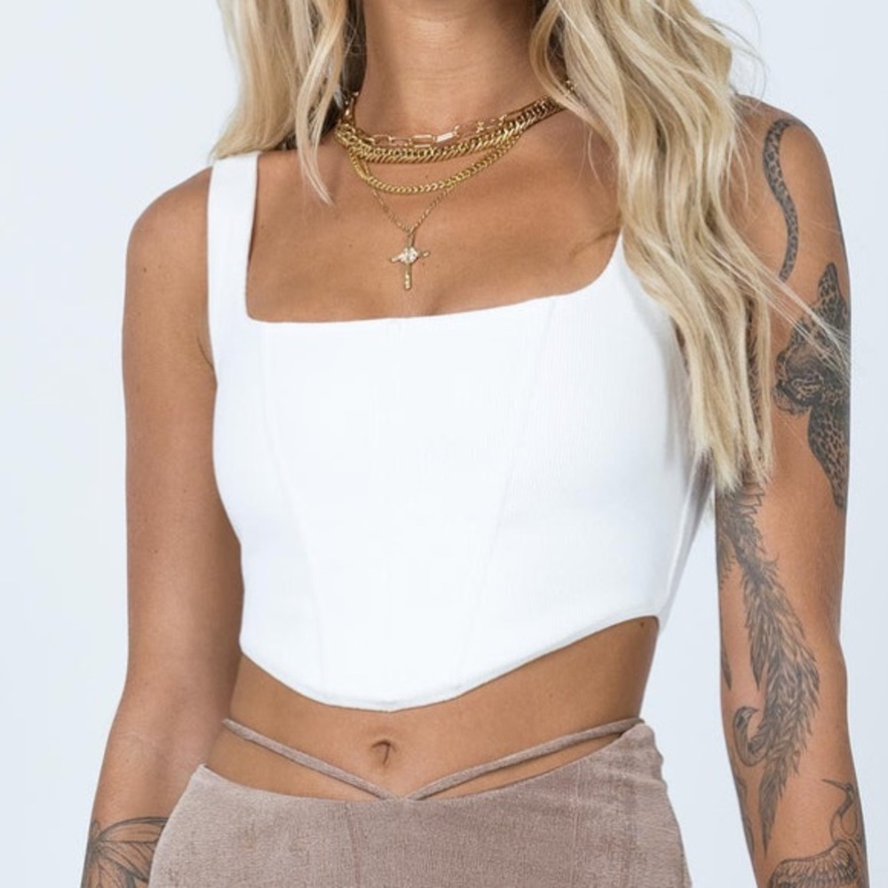 Princess Polly Kaeshia Rib Bustier